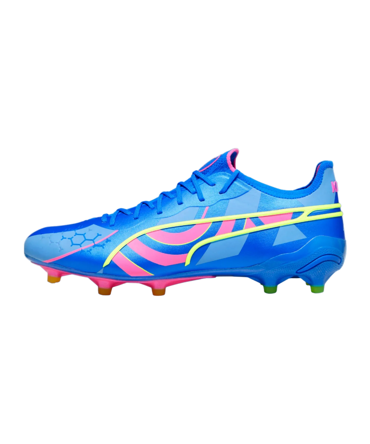 PUMA KING Ultimate Energy FG/AG Blau Pink F01