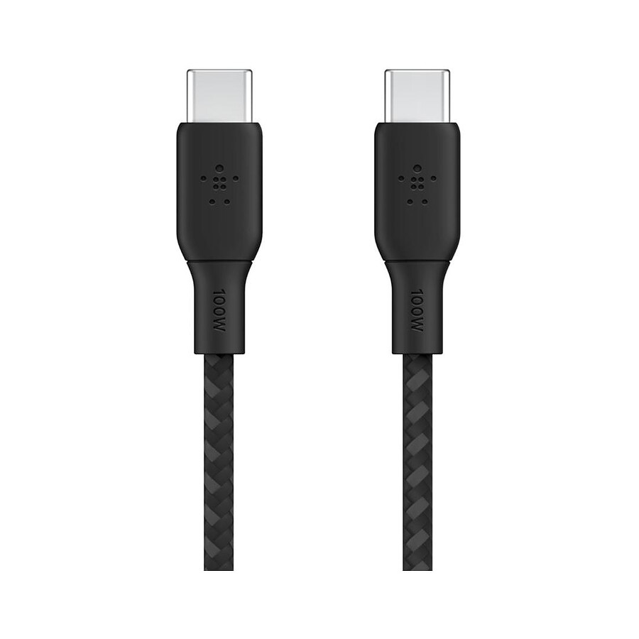 Belkin Câble USB-C vers USB-C renforcé (noir) - 3 m