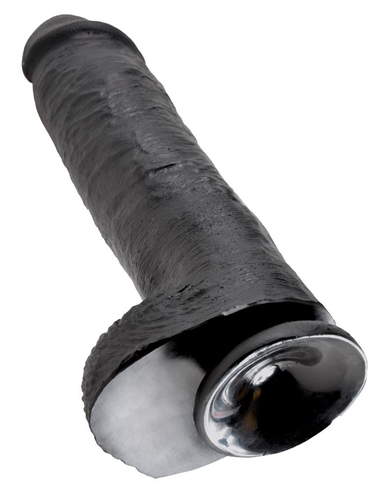 Naturdildo mit Saugfuß 11'', King Cock