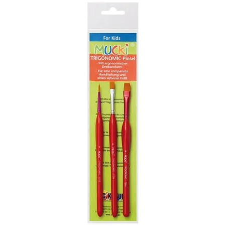 MUCKI Trigonomic-Pinsel 3er Set