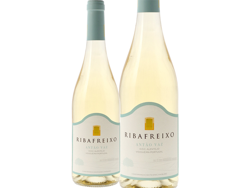 VINHO BRANCO RIBAFREIXO ALENTEJO ANTÃO VAZ 075LT