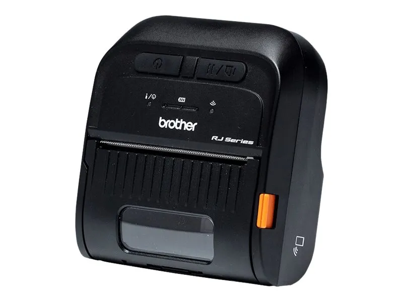 Brother RuggedJet RJ-3035B - Kvitteringsprinter - direkte termisk - Rulle (7,9 cm) - 203 dpi - op til 101.6 mm/sek. - USB 2.0, NFC, Bluetooth 5.0
