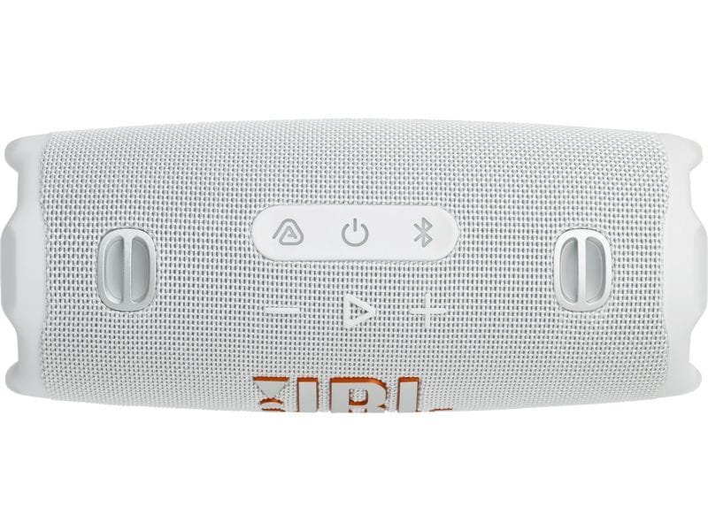 JBL Bluetooth Speaker Charge 6 Weiss Tragbarer wasserdichter und stossfester Bluetooth-Lautsprecher
