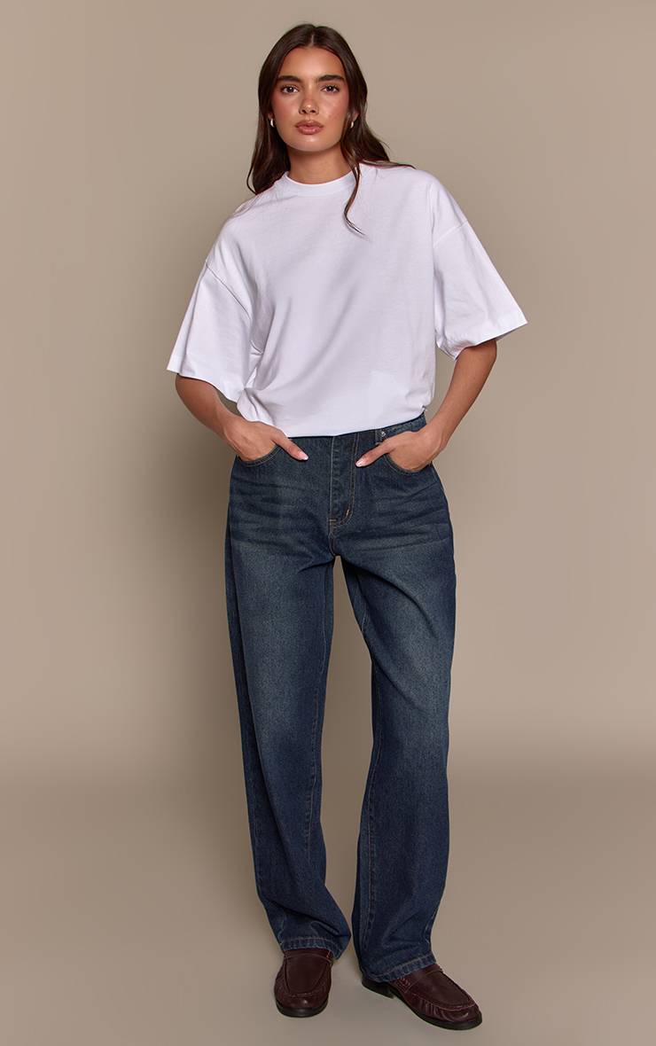 Vintage Prettylittlething Jean Boyfriend Taille Haute