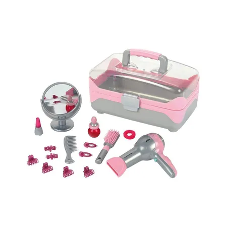 Theo Klein Braun Beauty Case mit Fön