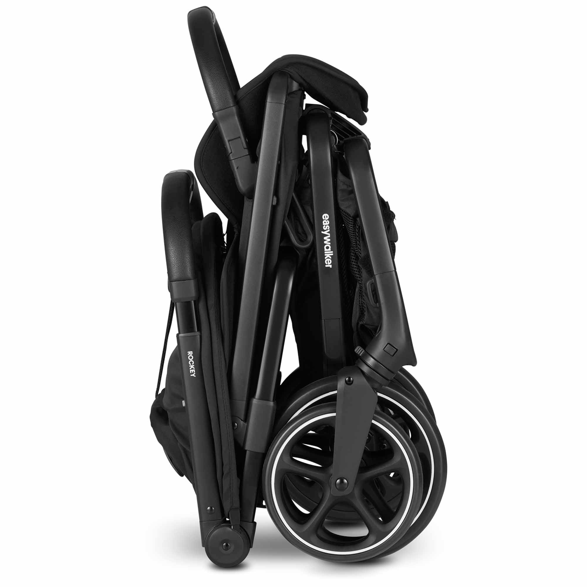 Easywalker Rockey L Pure Black - buggy's - Prénatal