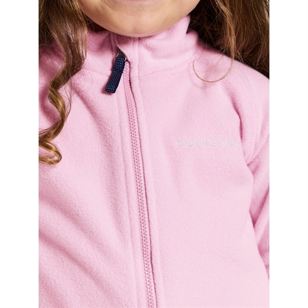 Orchid Pink Monte Kids Fleece Cardigan | Luksusbaby