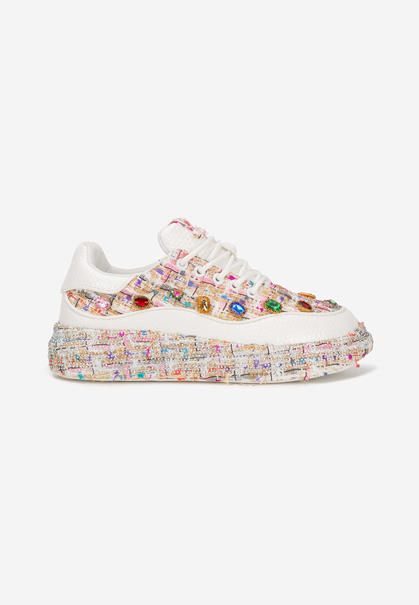 Baskets à plateforme multicolores Daneta