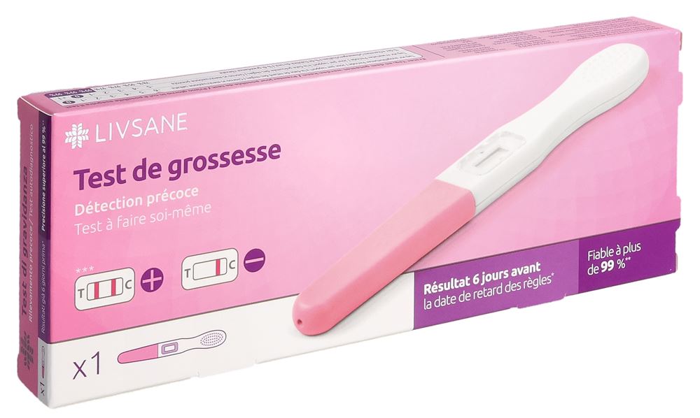 LIVSANE Schwangerschaftstest frühe Erkennung 1 Stk
