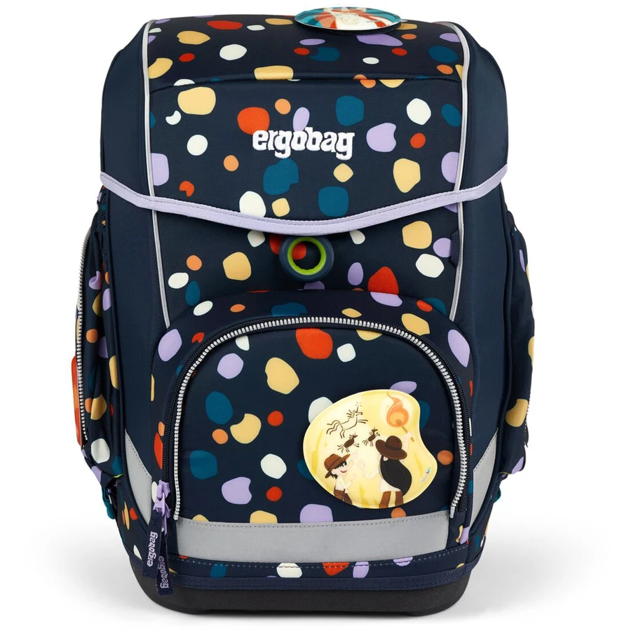 Ergobag Cubo - Schulranzen Set 5tlg. Modell 2024 Bärsteinhöhle