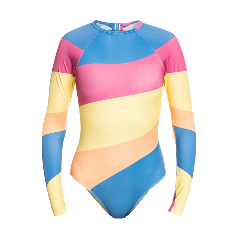 MAILLOT LYCRA UNE PIECE MANCHES LONGUES ROXY POPSURF REGATTA