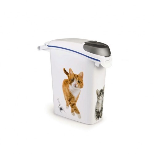 Porta-combustíveis fotográfico para gatos, branco