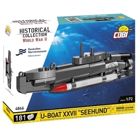 Cobi 4846 Historical Collection - U-Boat XXVII Seehund