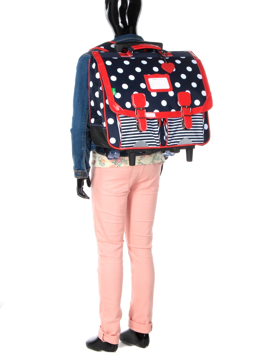 Cartable À roulettes Tann's Charlotte 41 cm