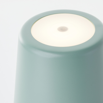 Tafellamp Kaami draagbaar LED 2W voor buiten met USB oplaadbare accu, groen