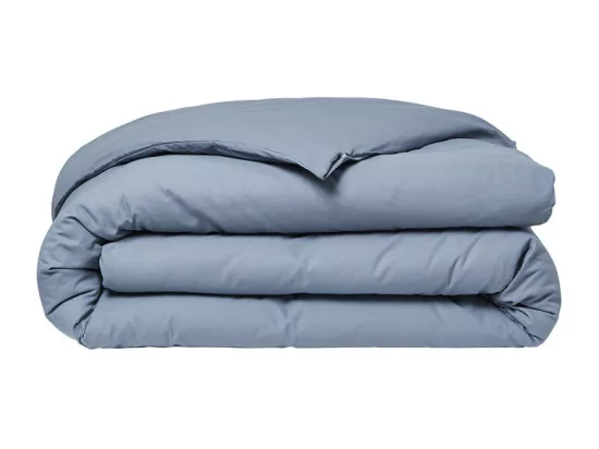 Housse de couette lisse 100% coton, qualité 144 fils. Denim 140x200cm