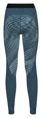 Collant Long Odlo Blackcomb Eco Bleu Femme