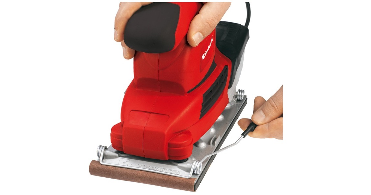 EINHELLVlakschuurmachine RT-OS 30  (Rood/zwart, 300 Watt)