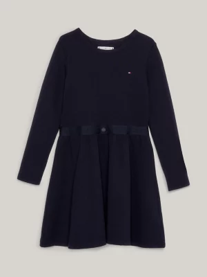 Vestido Hilfiger Monotype com cinto na cintura