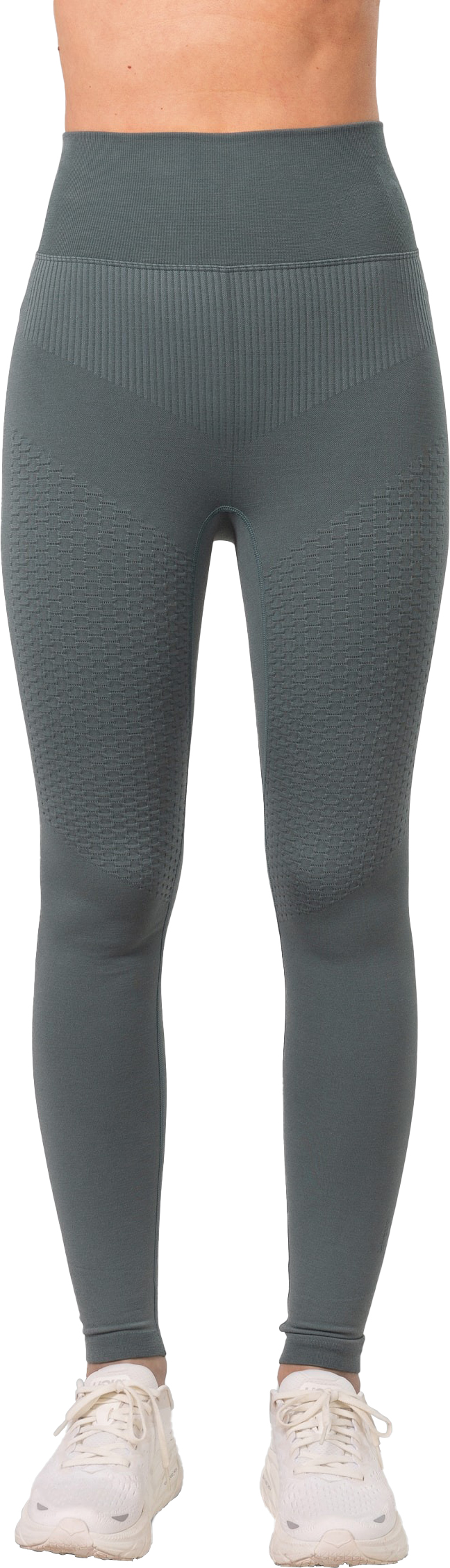 Vision Wool Seamless Running Tights Dame Green/Blue