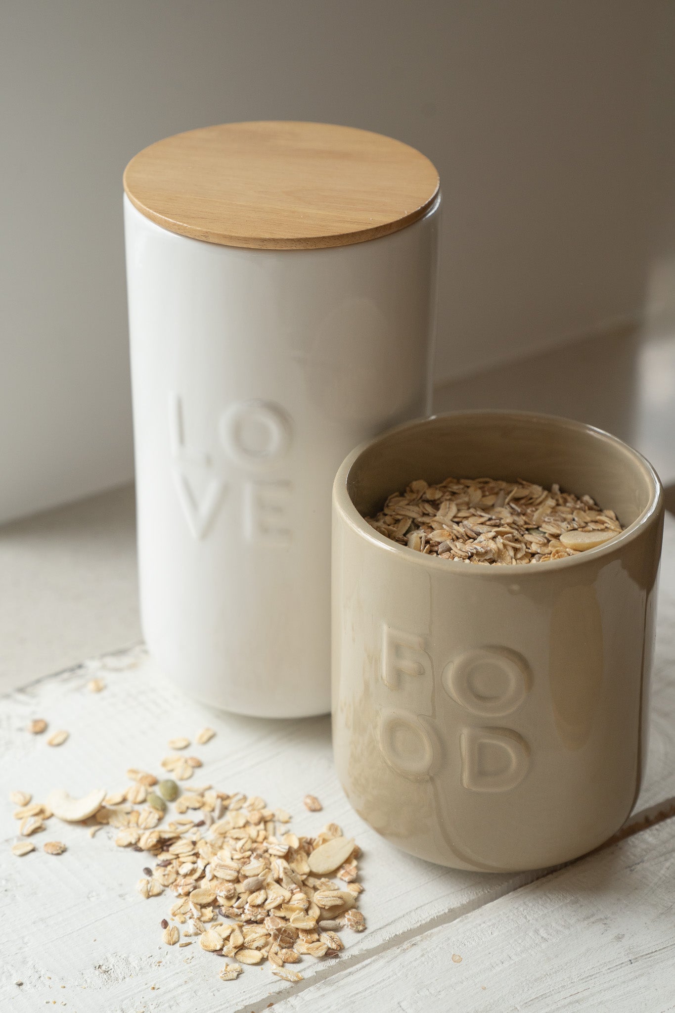 voorraadpot keramiek met deksel food