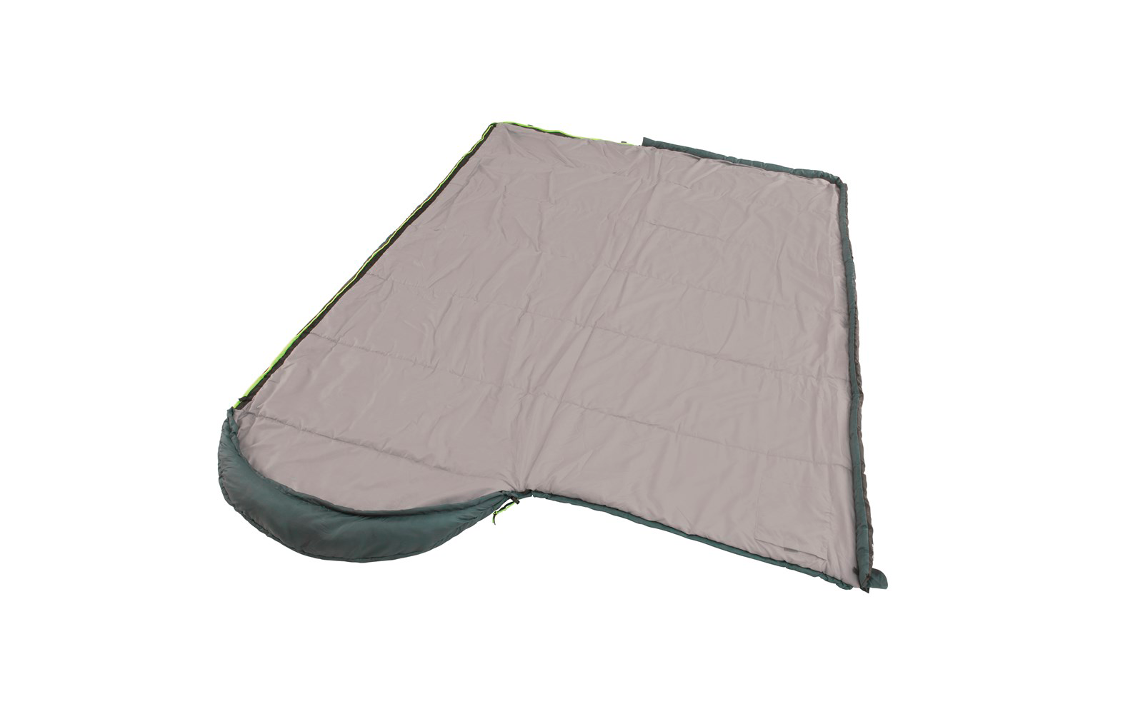 Outwell Campion Lux Teal Deckenschlafsack 225 x 85 cm dunkelgrün