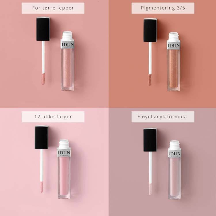 IDUN Minerals Lipgloss Felicia 6ml