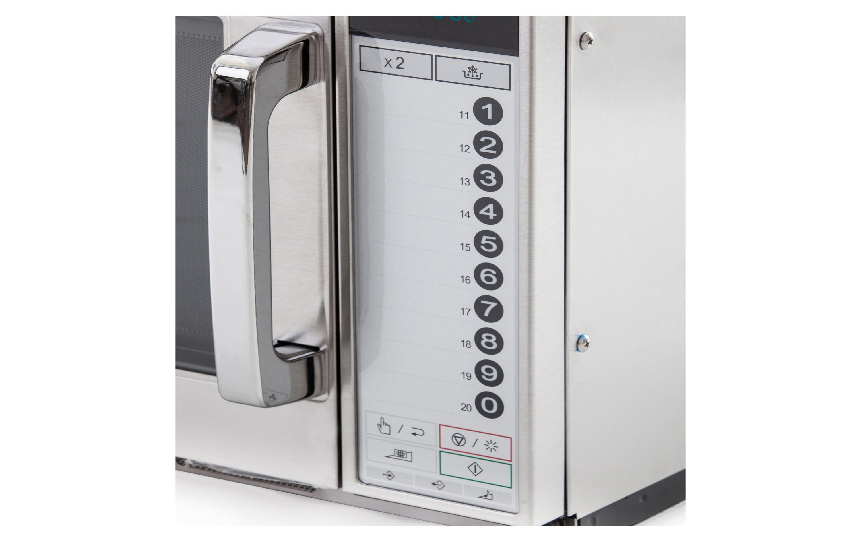 Mikrowelle R25AM Silber<br>2100 W-Mikrowelle