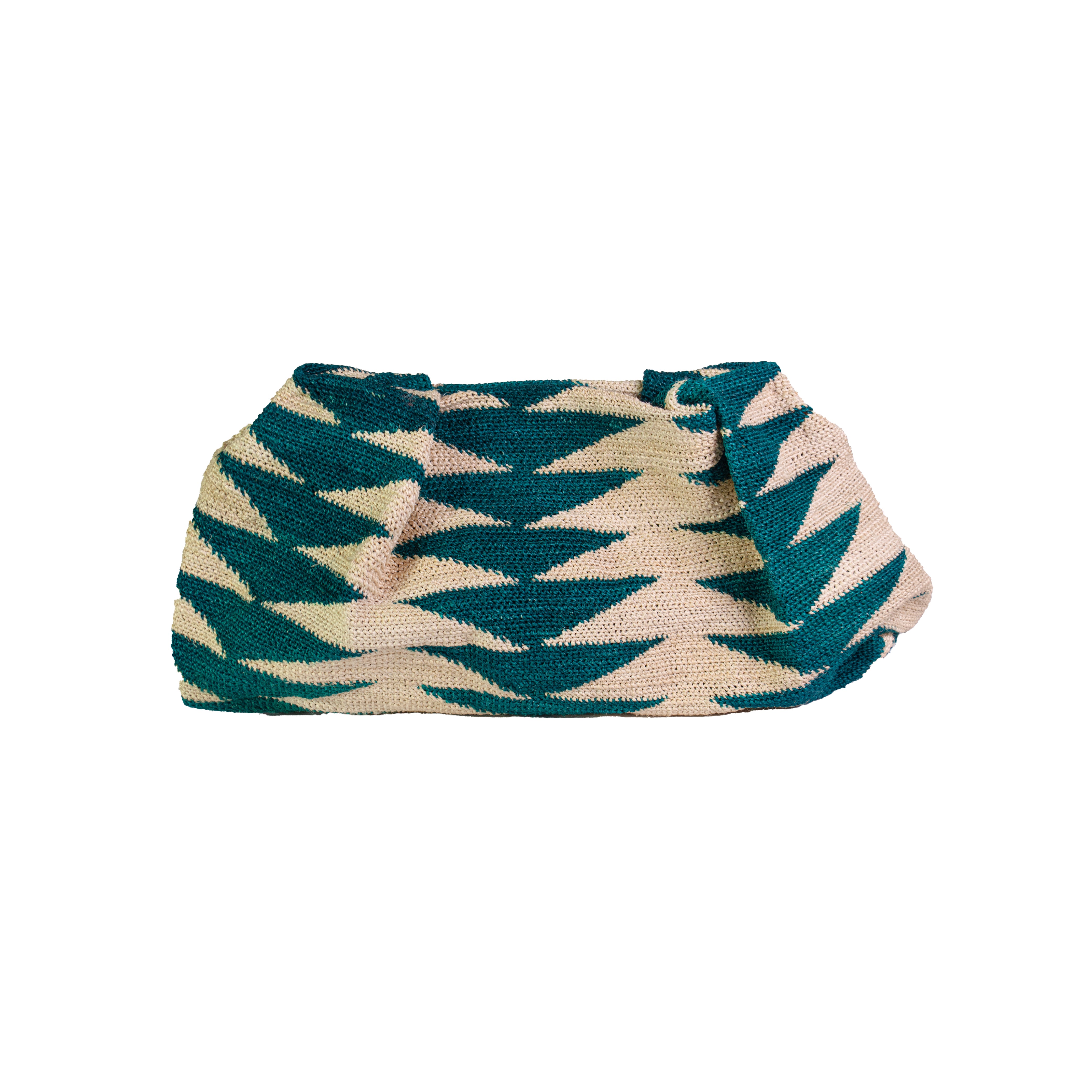 Pochette moyenne en sisal