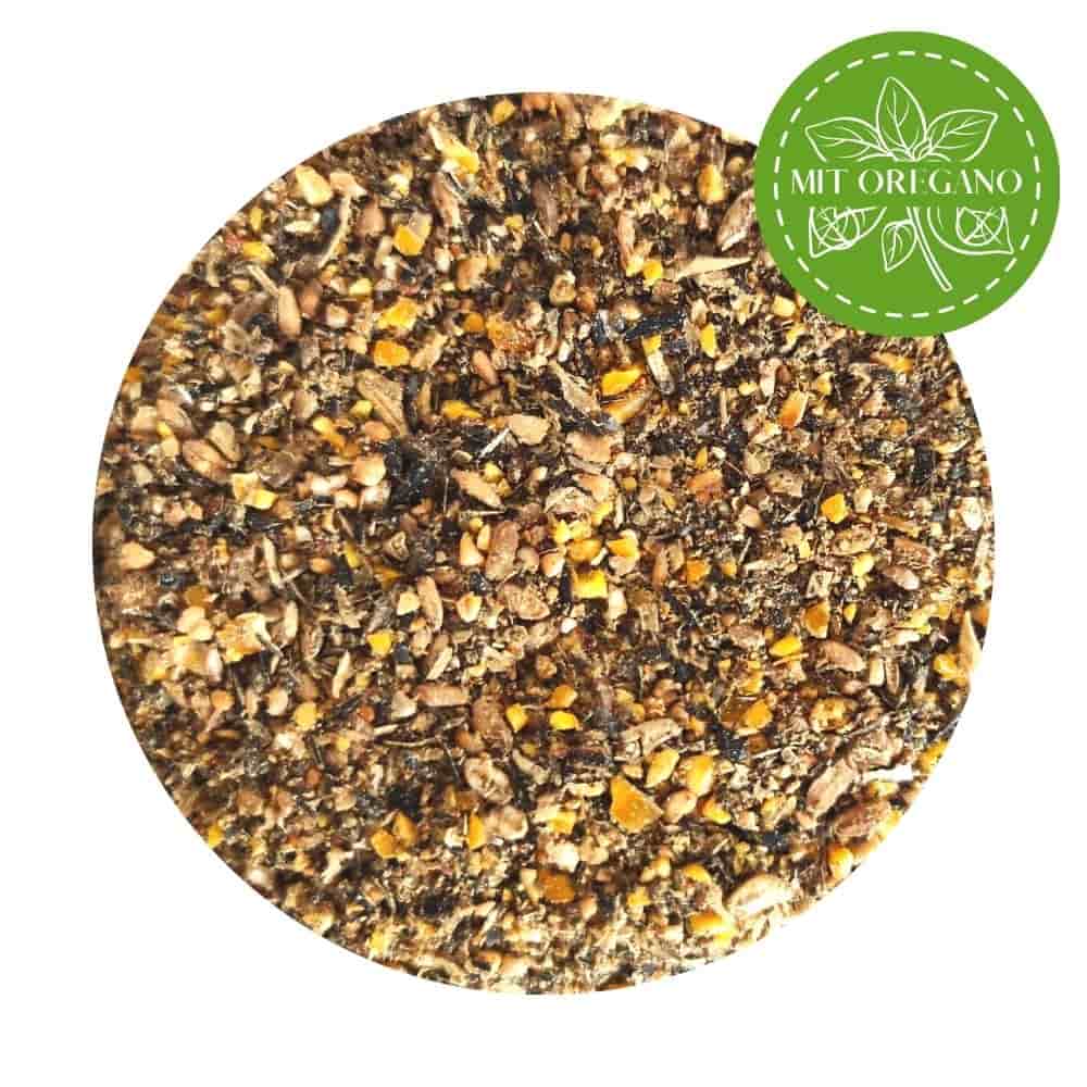 25 kg Premium Legmeel PLUS met Oregano - Pluimveevoer, Kippenvoer, Ganzenvoer, Eendenvoer
