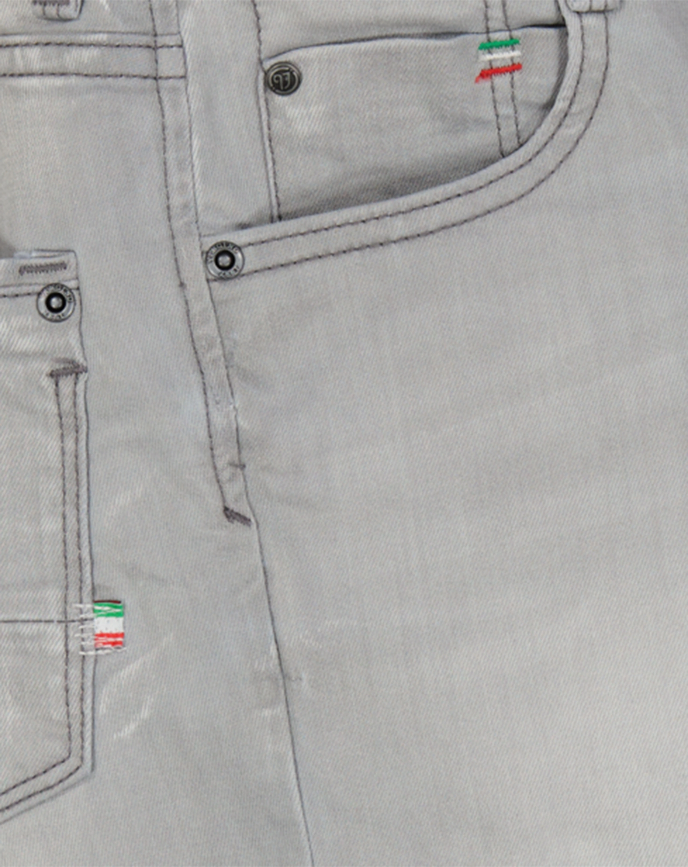 Jeans-Shorts CHARLIE in mid grey