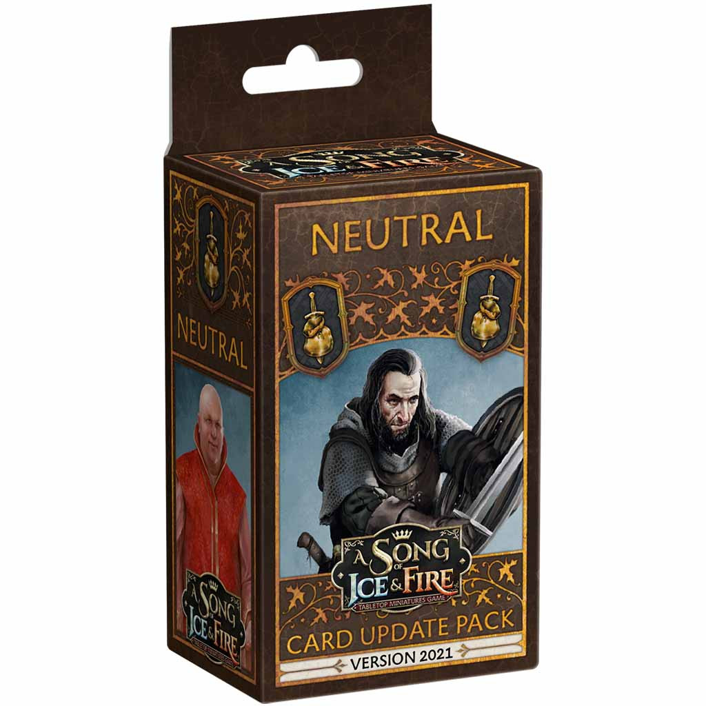 Le Trône de Fer : le Jeu de Figurines - Pack de Mise à Jour 2021 Neutres (VF)