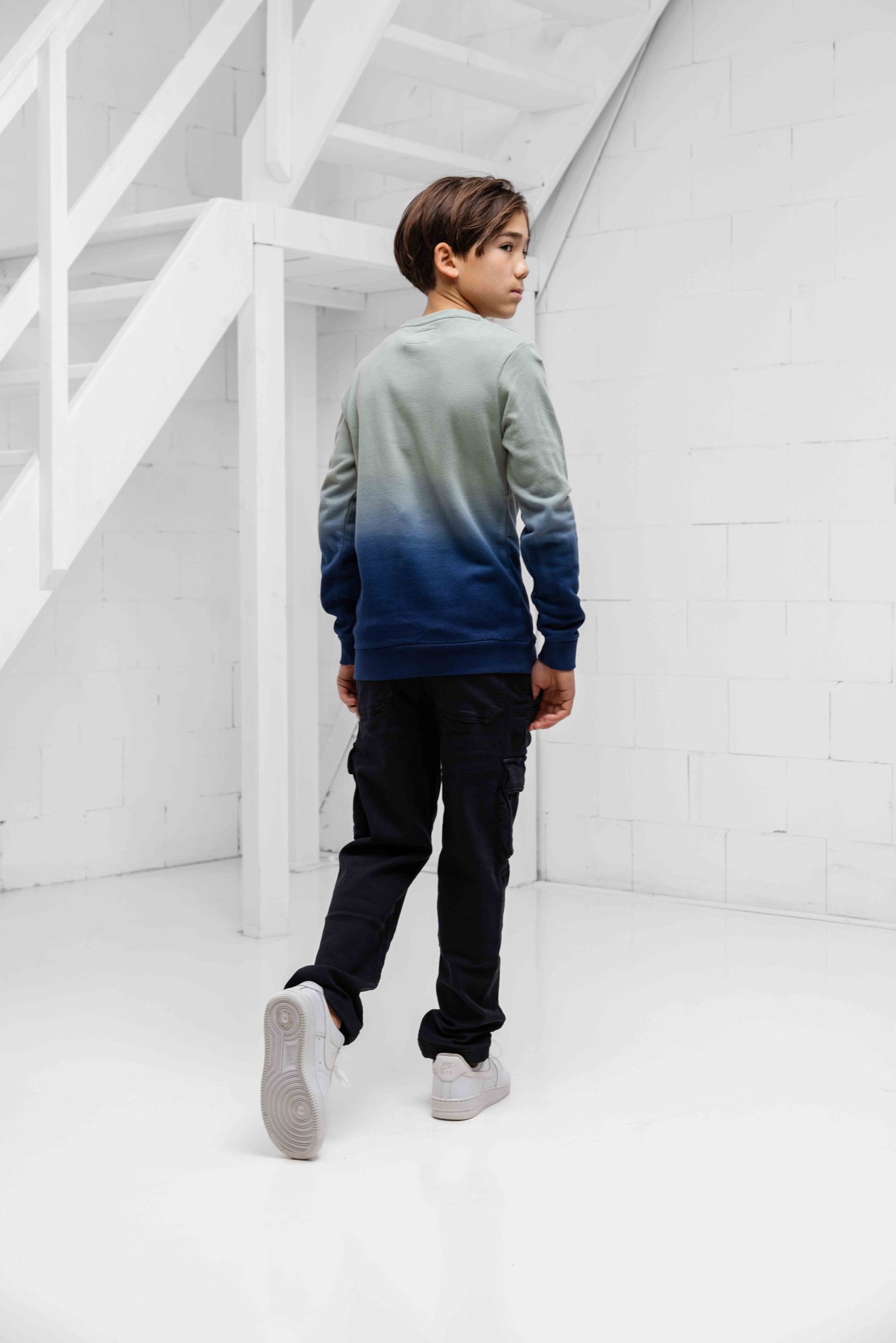 Vingino Claudio Loose Jeans Kids Zwart