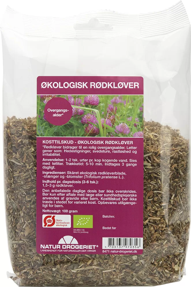 Natur-Drogeriet Rødkløver Ø - 100 g.