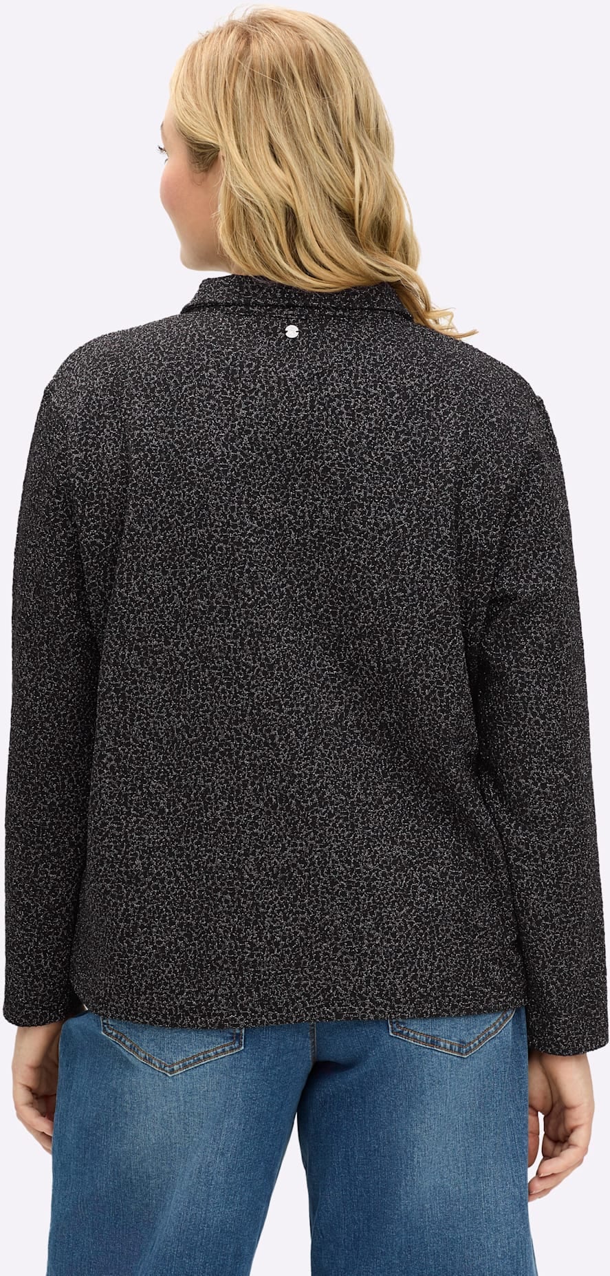 Sheego Shirtjacke »Sweatjacke«, 1 Stk.