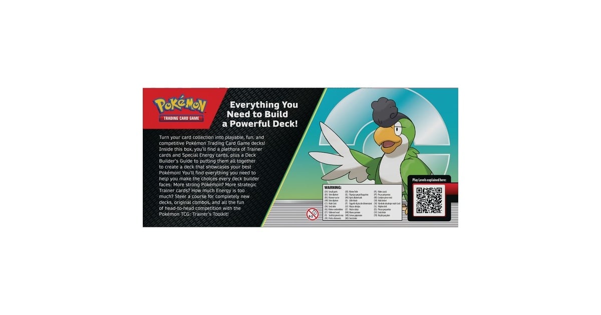AsmodeePokémon TCG: Trainer's Toolkit Verzamelkaarten  (Engels, Vanaf 2 spelers, Vanaf 6 jaar)