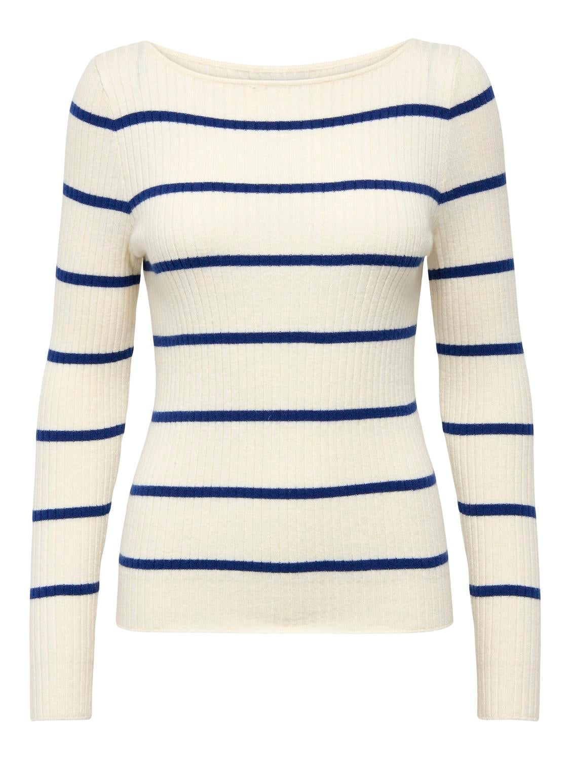 ONLIBI Strickpullover Whitecap Gray