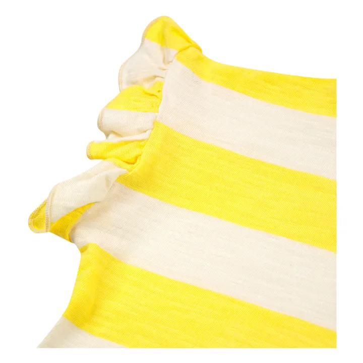 Bobo Choses T-Shirt Coton Bio Rayé | Jaune