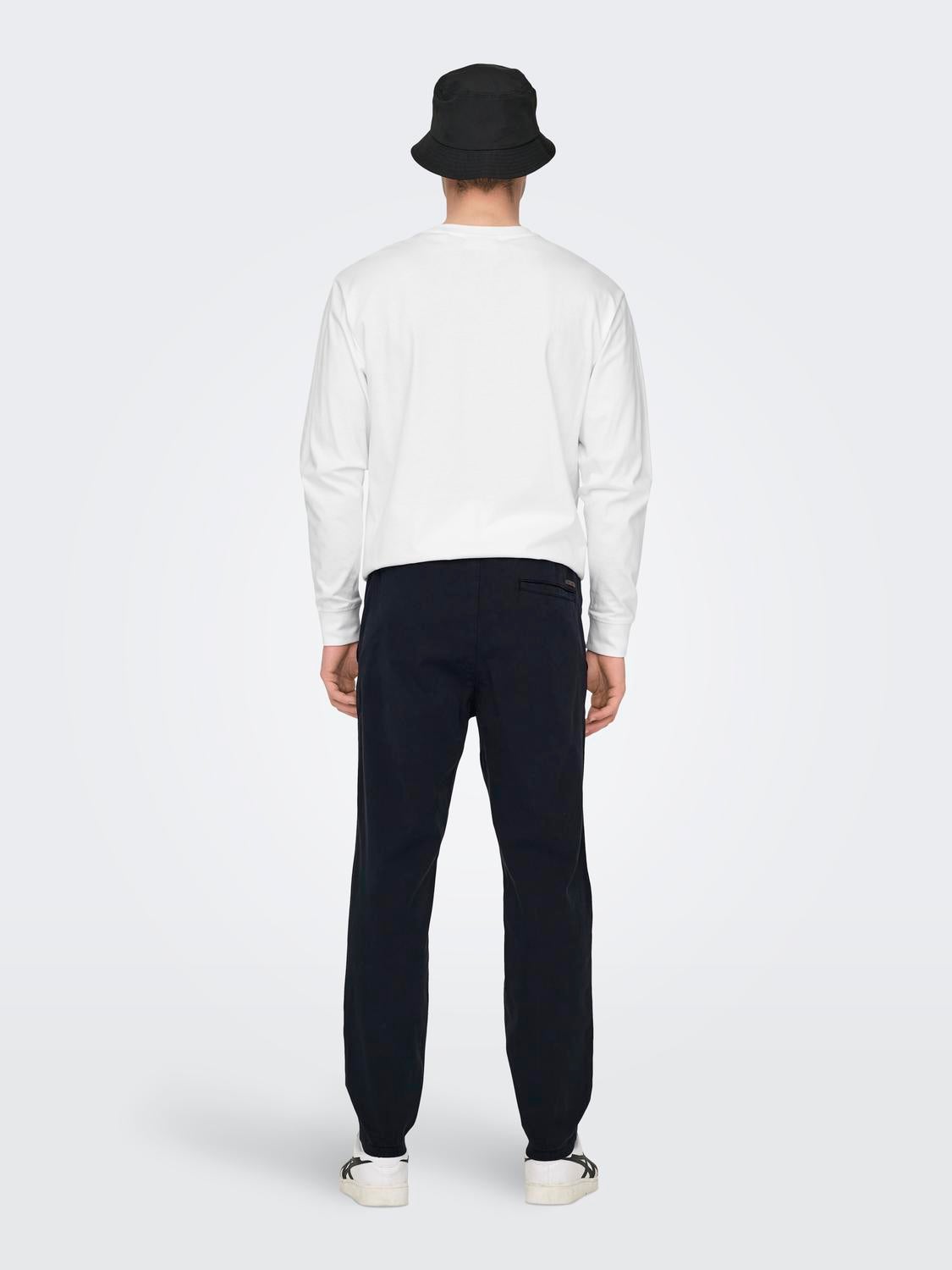 ONSLINUS Verjüngt Hose Dark Navy