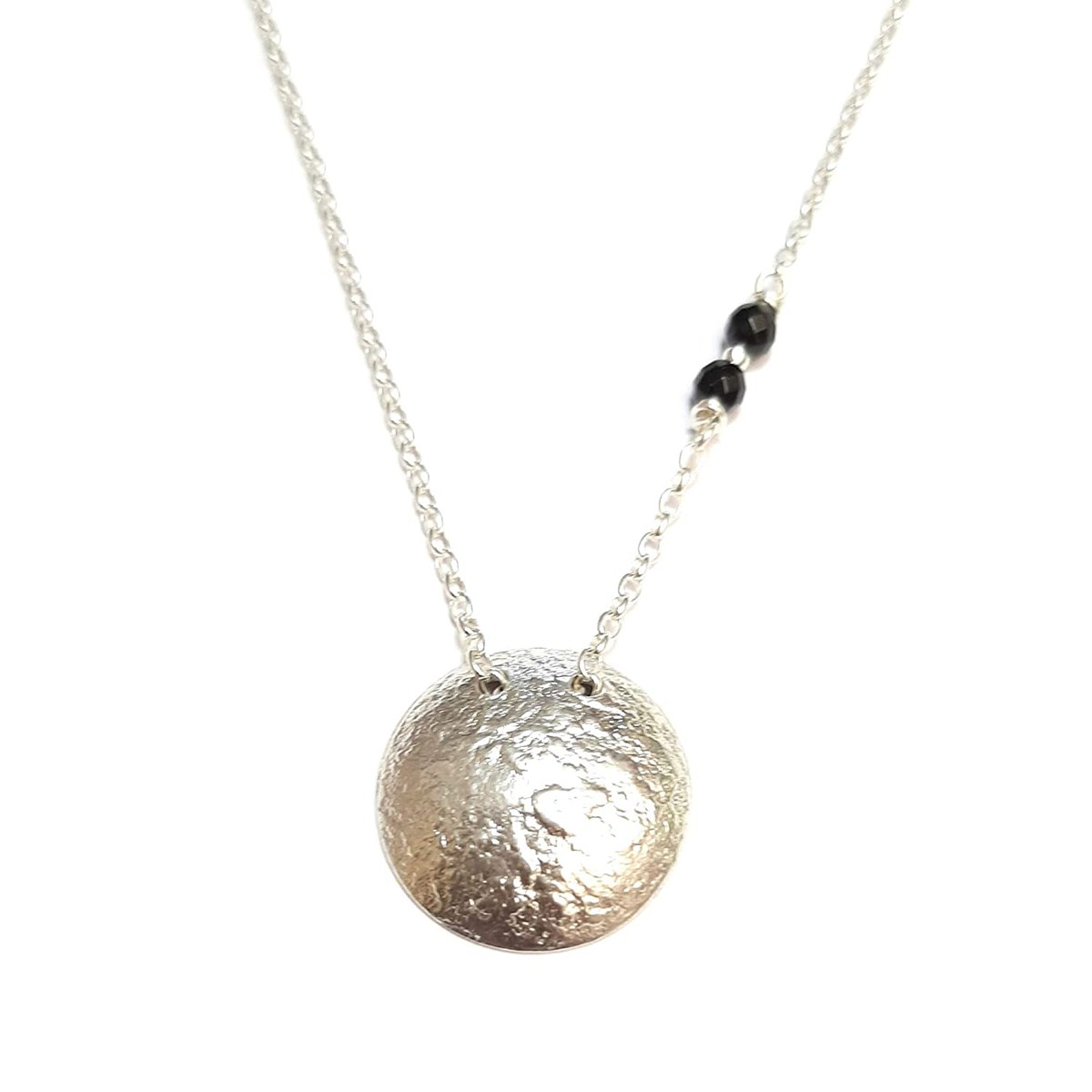 Sautoir Jaci, Argent Massif Réticulé