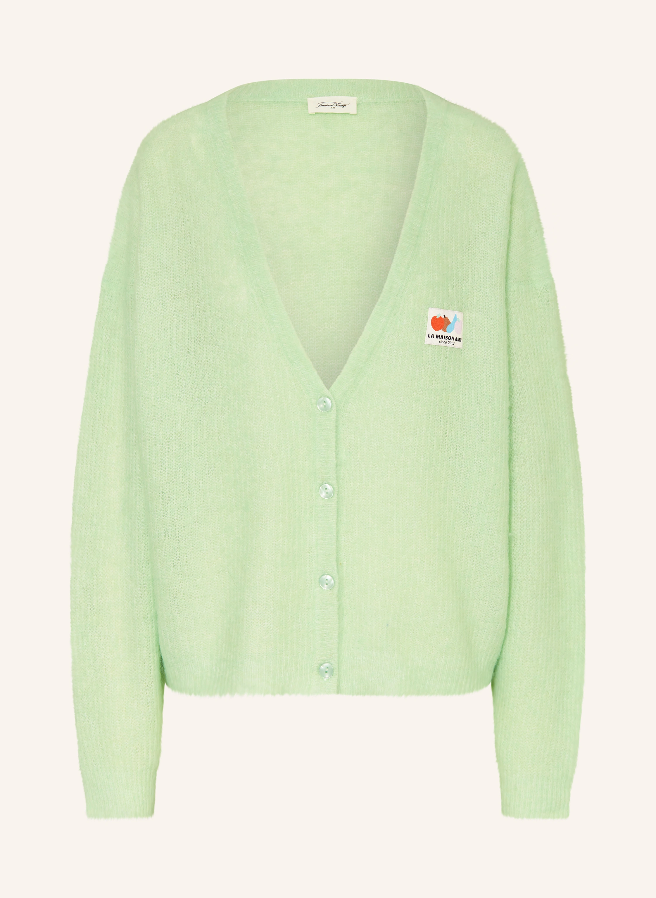 American Vintage Strickjacke NENBAY mit Alpaka