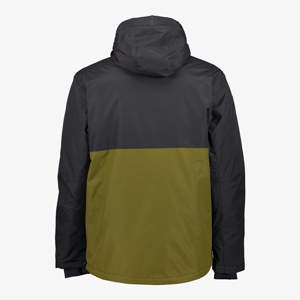 Mountain Peak heren ski-jas grijs/groen