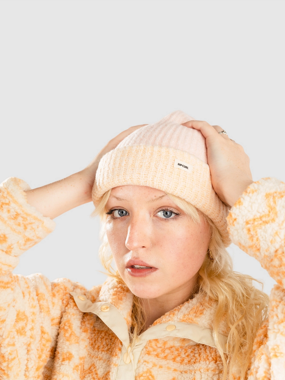 Rip Curl 2 Tone Reg Revo Beanie light orange