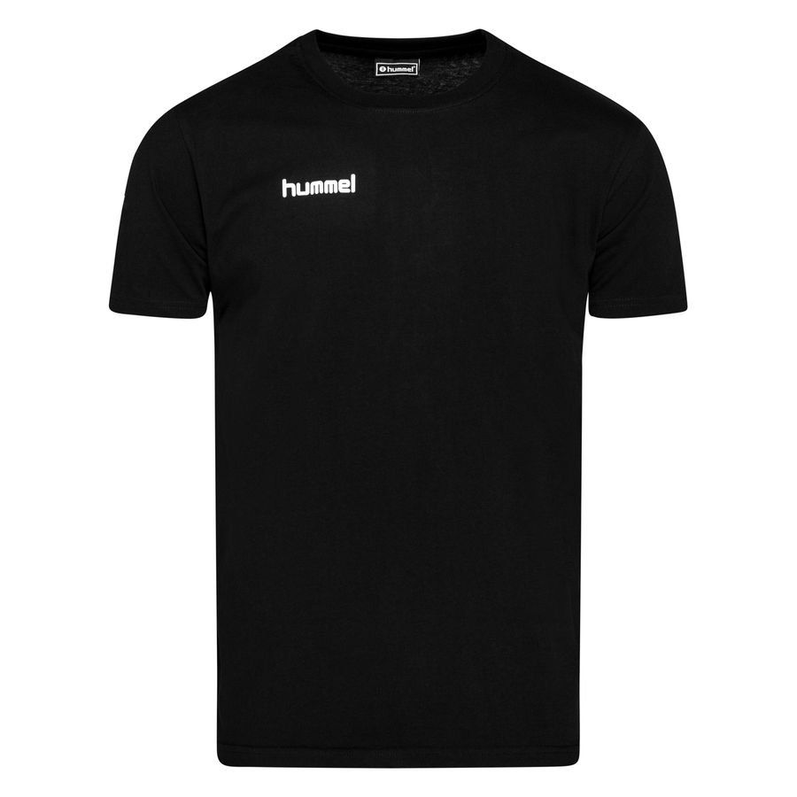 Hummel T-Shirt Go Cotton - Noir/Blanc