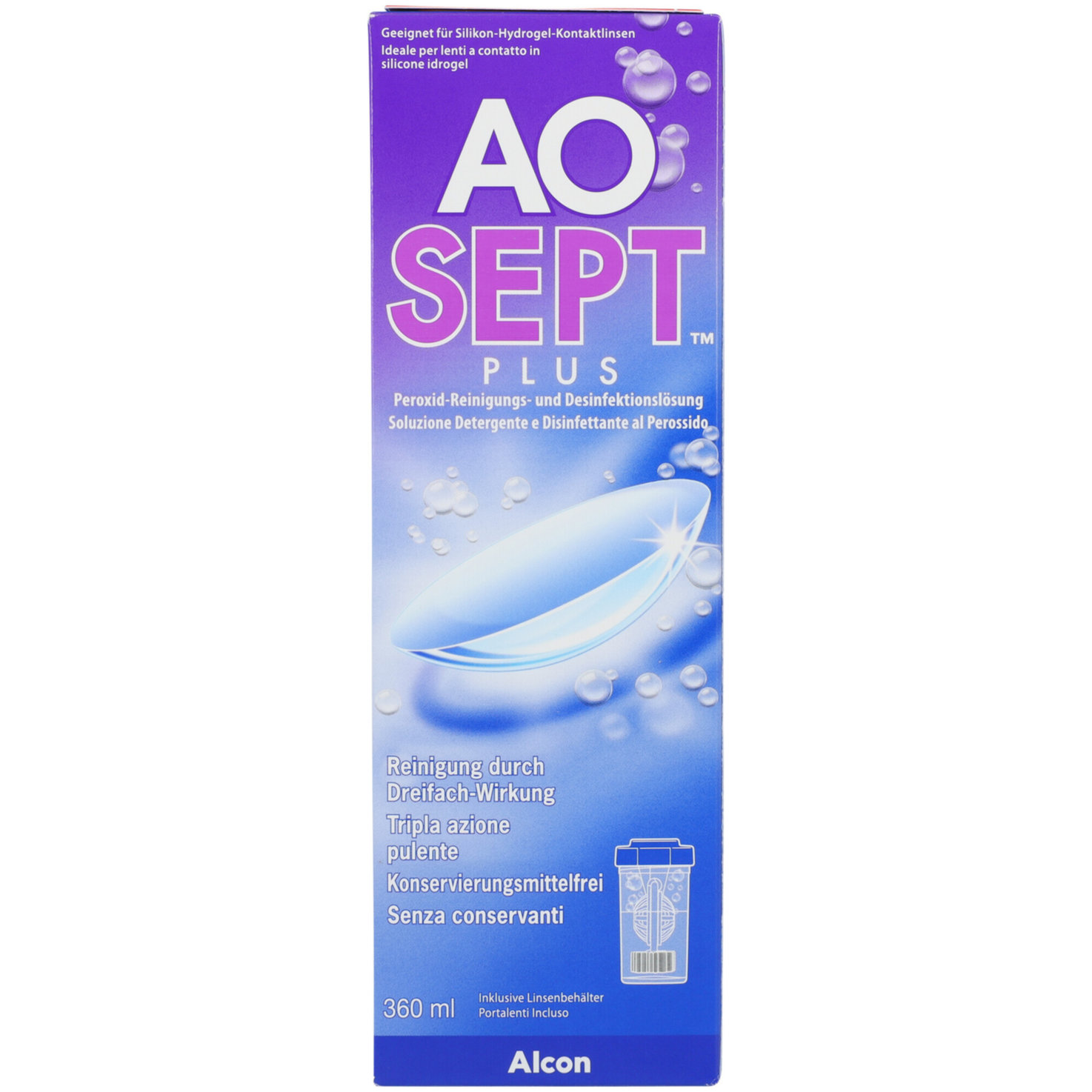 AO Sept Kontaktlinsenpflege Plus