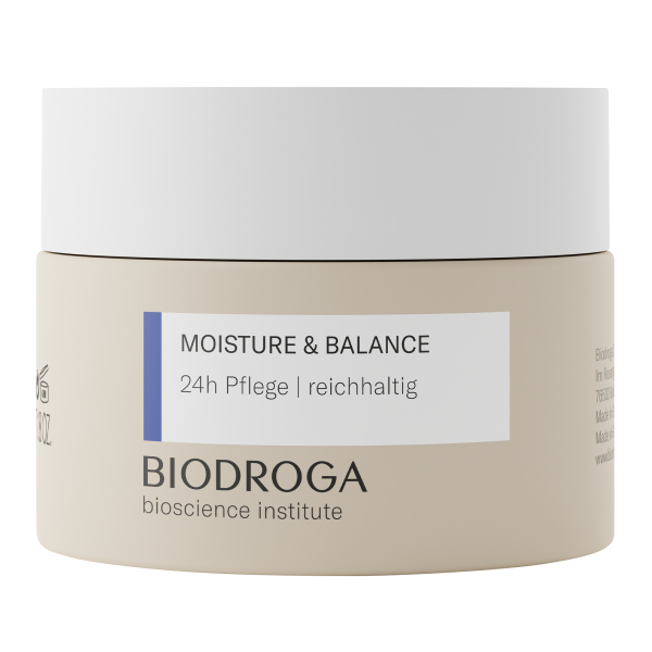 Biodroga Moisture & Balance 24h Pflege reichhaltig 50ml