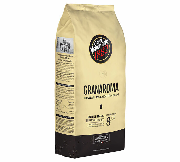 1 Kg Café en grain pour professionnels Gran Aroma - Caffé Vergnano