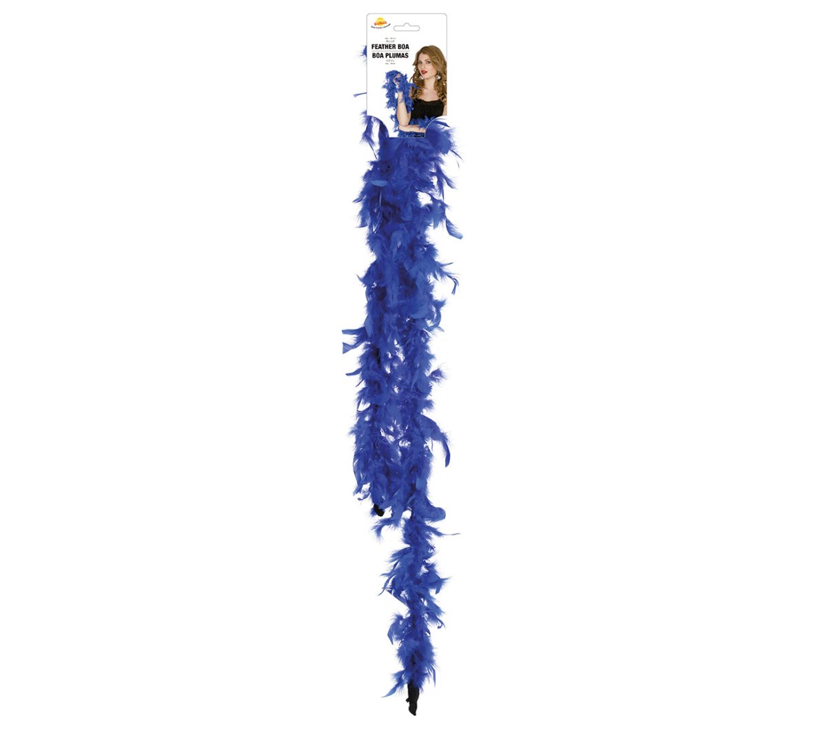 Blauwe Boa Veren 80gr