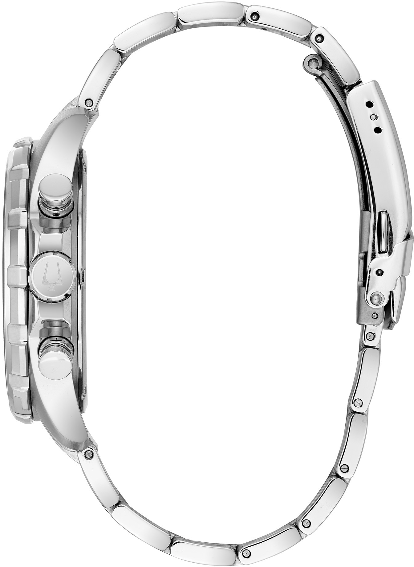 Bulova Chronograph »Marine Star« Armbanduhr, Quarzuhr, Herrenuhr, Edelstahlarmband, Datum