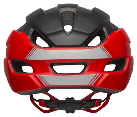 Casque Bell Trace Mat Rouge Noir